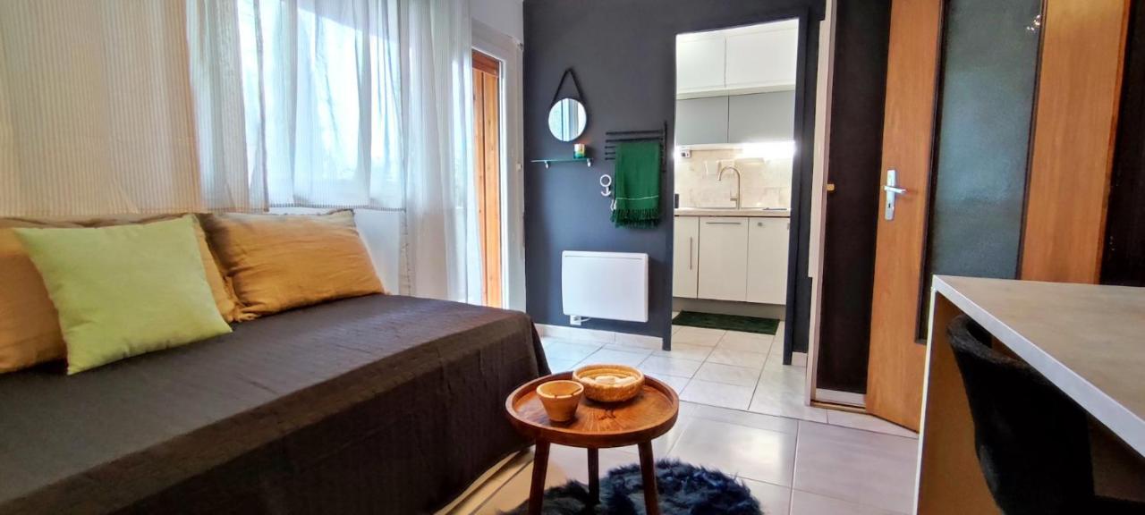 Michelet Studio Climatise Avec Balcon Et Parking Ferme Montpellier Dış mekan fotoğraf