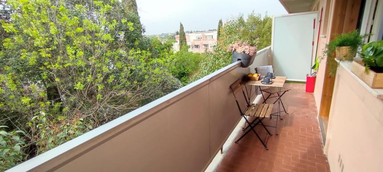 Michelet Studio Climatise Avec Balcon Et Parking Ferme Montpellier Dış mekan fotoğraf