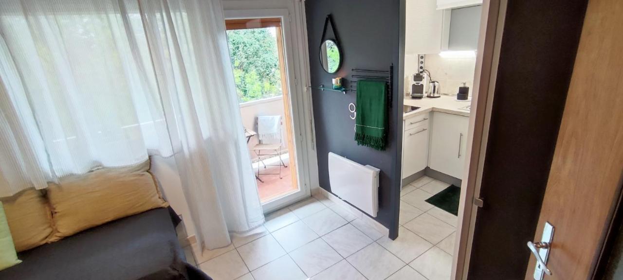 Michelet Studio Climatise Avec Balcon Et Parking Ferme Montpellier Dış mekan fotoğraf